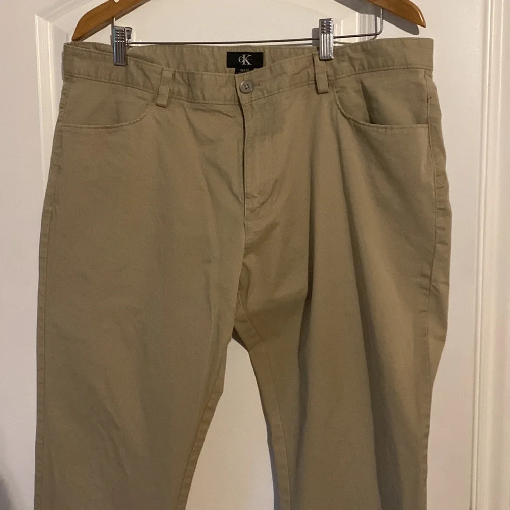 Calvin Klein Khakis. 38x32 - Picture 2 of 3